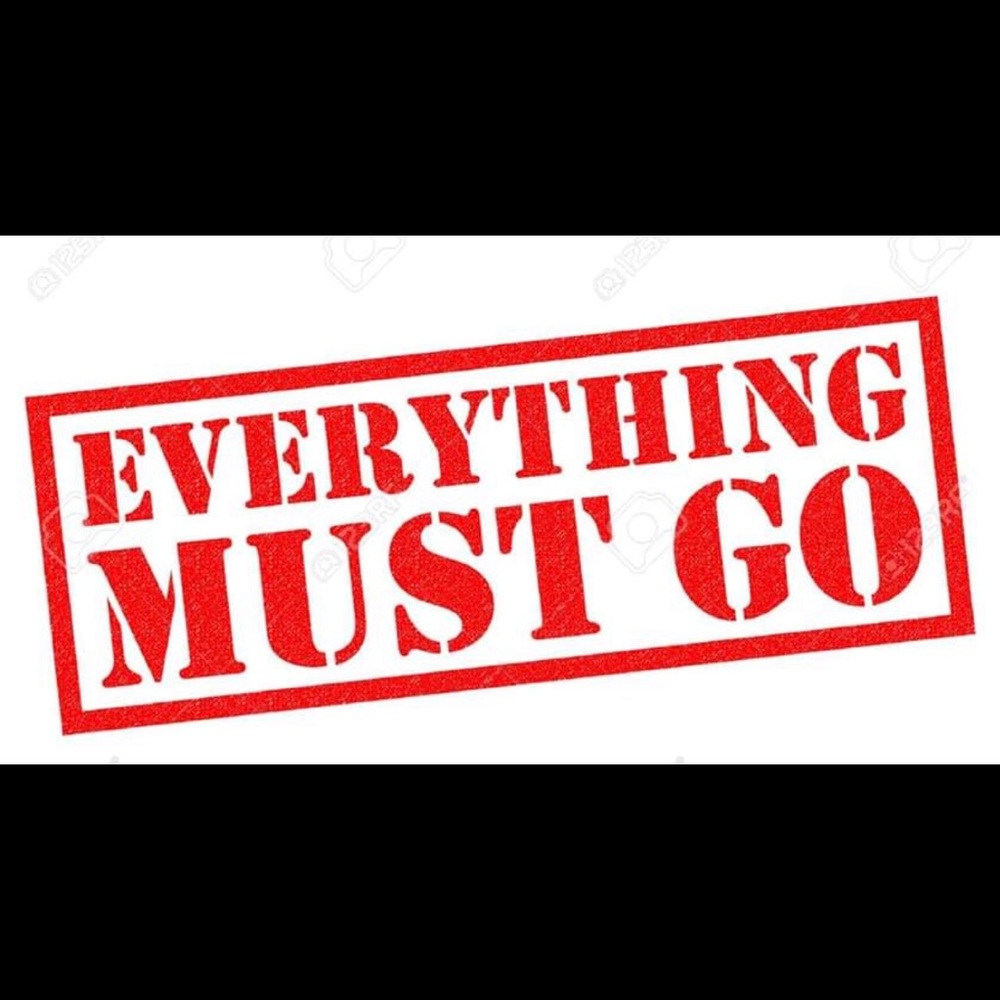 $$$$$$ S A L E $$$$$$$$$$.      Everything must go